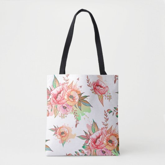 Tote Bag fleur printanière (Devant)