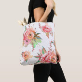 Tote Bag fleur printanière (De près)