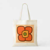Tote Bag Fleur rétro du printemps (Dos)