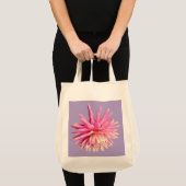 Tote Bag Fleur rose (Devant (produit))