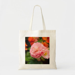 Tote Bag Fleur rose délicate après la pluie