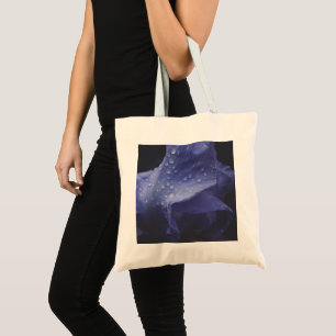 Tote Bag Fleur Rose violet
