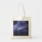 Tote Bag Fleur Rose violet (Devant)
