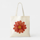 Tote Bag fleur rouge (Dos)