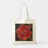 Tote Bag fleur rouge (Dos)