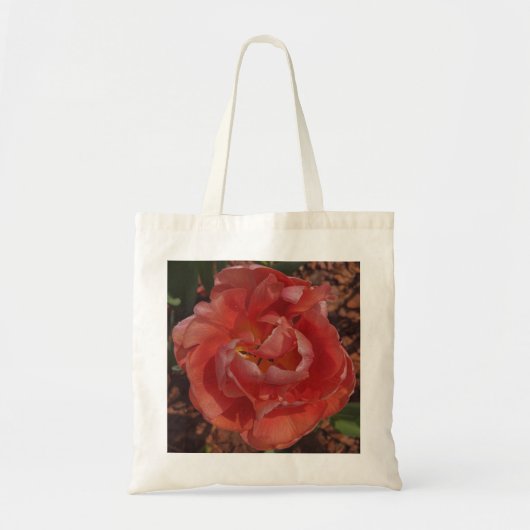 Tote Bag fleur rouge (Devant)