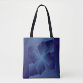Tote Bag Fleur Sapphire (Devant)