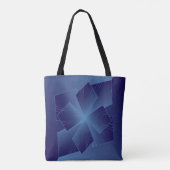 Tote Bag Fleur Sapphire (Dos)
