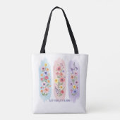Tote Bag Fleur sauvage (Dos)