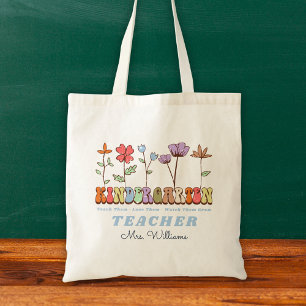 Tote Bag Fleur sauvage Apprendre l'amour grandir jardin d'e