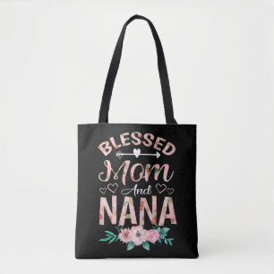 Tote Bag Fleur sauvage Béni D'Être Appelé Nana