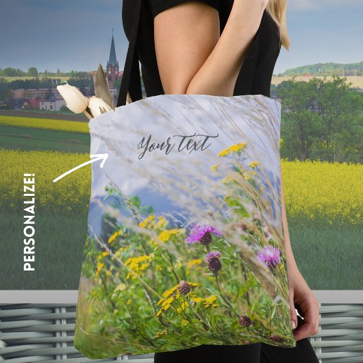 Tote Bag Fleur sauvage d'été Meadow