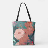 Tote Bag Fleur sauvage Floral Mariages Bridesmaid Cadeau Fa (Dos)