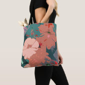 Tote Bag Fleur sauvage Floral Mariages Bridesmaid Cadeau Fa (De près)