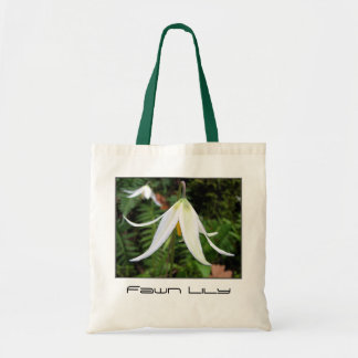 Tote Bag Fleur sauvage - lis de faon