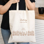 Tote Bag Fleur sauvage Mariage N'Importe Quelle Couleur Flo<br><div class="desc">sac fourre-tout cadeau mariage fleur sauvage pour toute personne dans votre mariage. Facile de personnaliser une tasse pour votre femme de ménage d'honneur, demoiselles d'honneur, mère de la mariée etc et vous pouvez aussi ajouter le nom de la mariée et du marié et leur date de mariage. Design floral boho...</div>