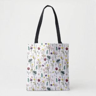 Tote Bag Fleur Sauvage Vibrante