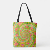Tote Bag Fleur Spirale SUNNY (Dos)