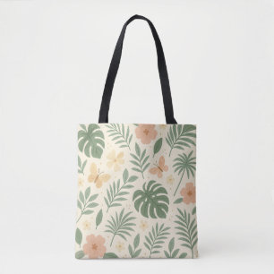 Tote Bag Fleur tropicale
