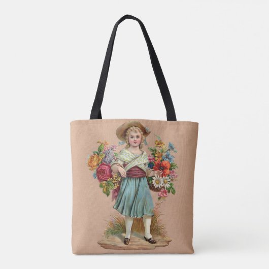 Tote Bag Fleur victorienne (Dos)