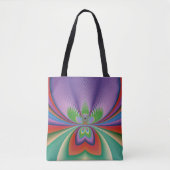 Tote Bag Fleur Violette (Devant)
