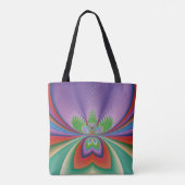Tote Bag Fleur Violette (Dos)