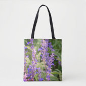 Tote Bag Fleur violette, fleurs photographie (Devant)