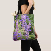 Tote Bag Fleur violette, fleurs photographie (De près)