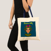 Tote Bag Fleuriste Plante Lady Fleur Lady Fleurs (Devant (produit))