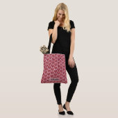 Tote Bag Fleurs (Sur le modèle)