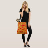 Tote Bag Fleurs (Sur le modèle)