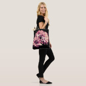 Tote Bag Fleurs (Sur le modèle)