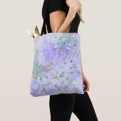 Tote Bag Fleurs abstraites de printemps (De près)