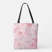 Tote Bag Fleurs aquarelles Blush Bloom (Dos)