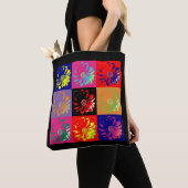 Tote Bag Fleurs au mur + vos idées (De près)