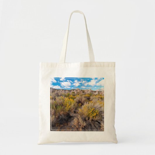 Tote Bag Fleurs | Blooming Sagebrush Californie (Devant)