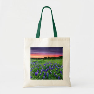 Tote Bag Fleurs Bluebonnets à Sunset Texas