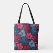 Tote Bag fleurs boho (Dos)
