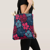 Tote Bag fleurs boho (De près)