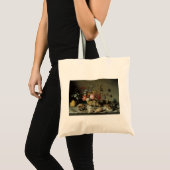 Tote Bag Fleurs, coquillages et insectes Balthasar van der (Devant (produit))
