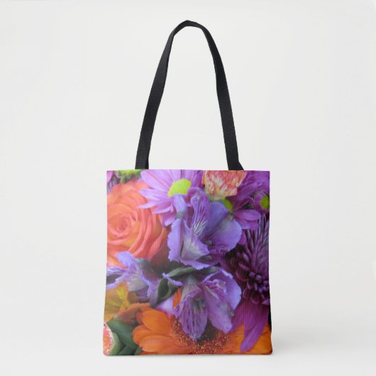 Tote Bag Fleurs d'alimentation (Devant)