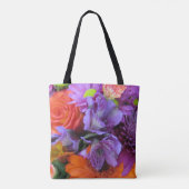 Tote Bag Fleurs d'alimentation (Dos)