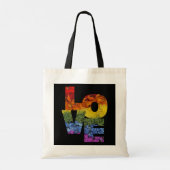 Tote Bag Fleurs d'AMOUR (Dos)