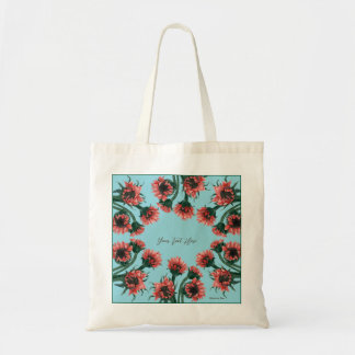 Tote Bag Fleurs dans un vase aquarelle