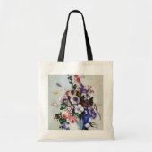 Tote Bag Fleurs dans un Vase Rococo, Paul Cezanne (Devant)