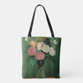 Tote Bag Fleurs dans un vase vert (Dos)