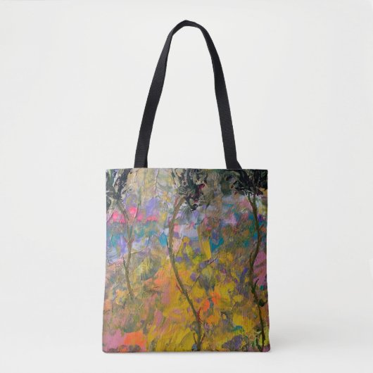 Tote Bag Fleurs dansantes Fourre-tout (Devant)