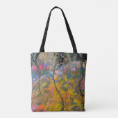 Tote Bag Fleurs dansantes Fourre-tout (Dos)