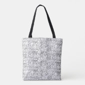 Tote Bag Fleurs dansantes Fourre-tout (Dos)