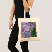 Tote Bag Fleurs d'arbre pourpres Jacaranda (Devant (produit))
